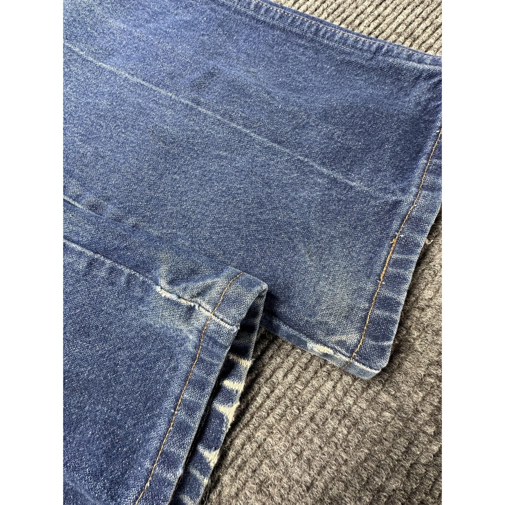 Wrangler Jeans Mens 40x30* Blue Straight Leg Denim Cotton Five Pocket Classic - Picture 8 of 8